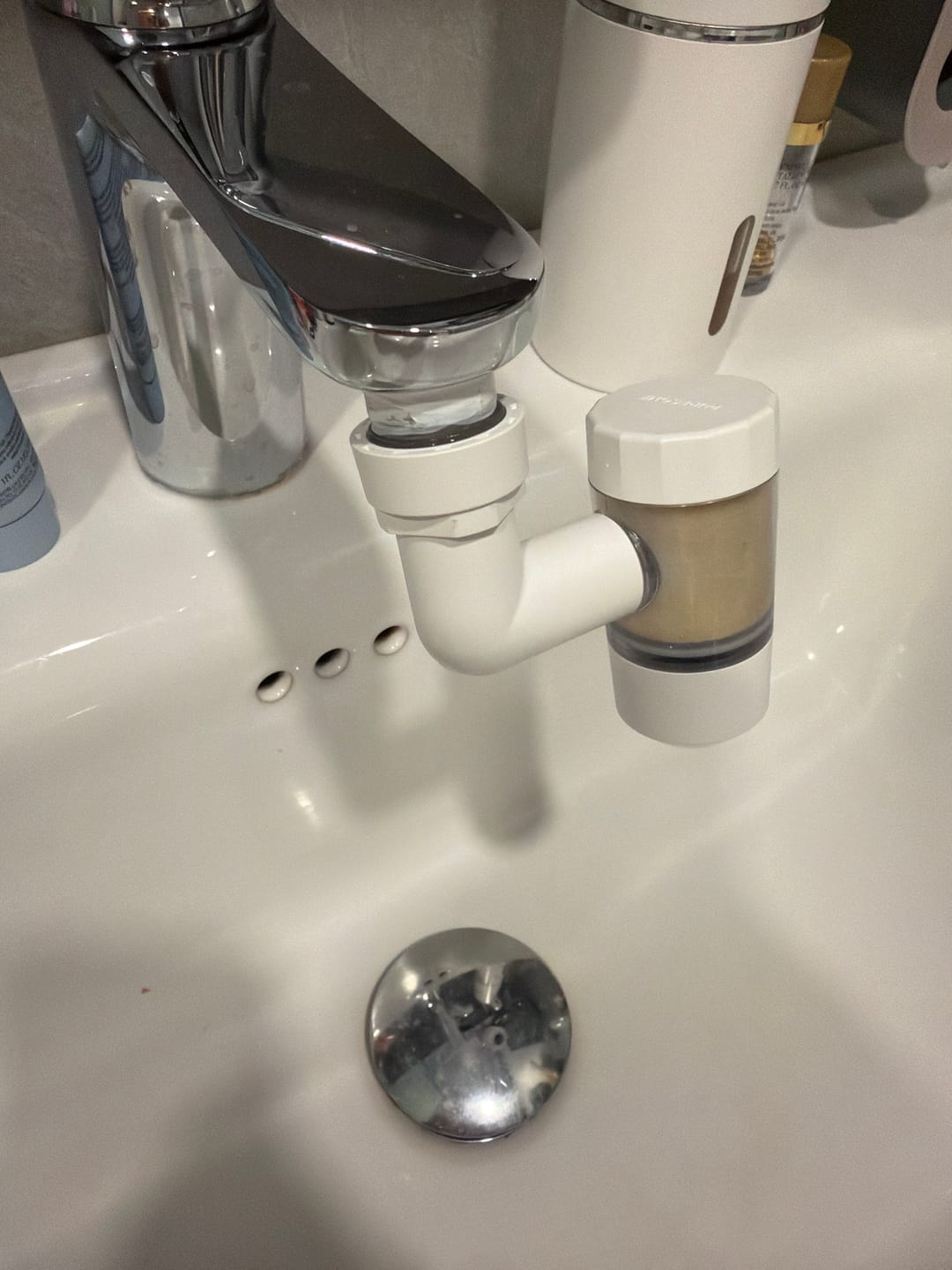 Customer photo review of Signature Washbasin Tap (NEW!) |  720° full swivel rotation