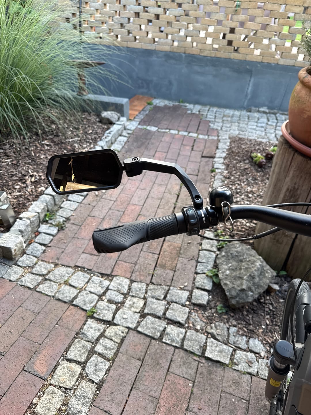 Customer photo review of NEXTCOVER® Fahrradspiegel für Lenker mit Echtglas