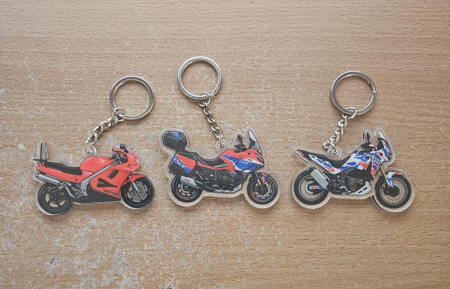 Customer photo review of Custom Car & Bike Keychain | Design Your Own Personalized Keychain