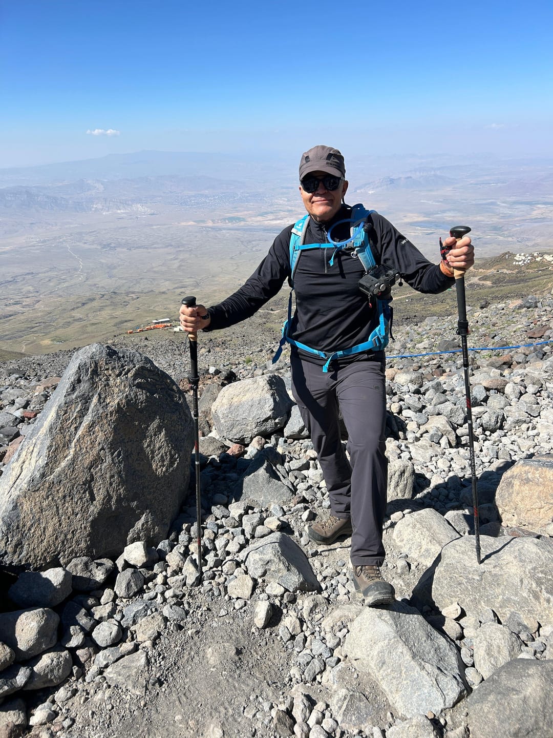 Customer photo review of Wanderstöcke Rugova Pro 3 faltbar & höhenverstellbar – Leicht & stabil