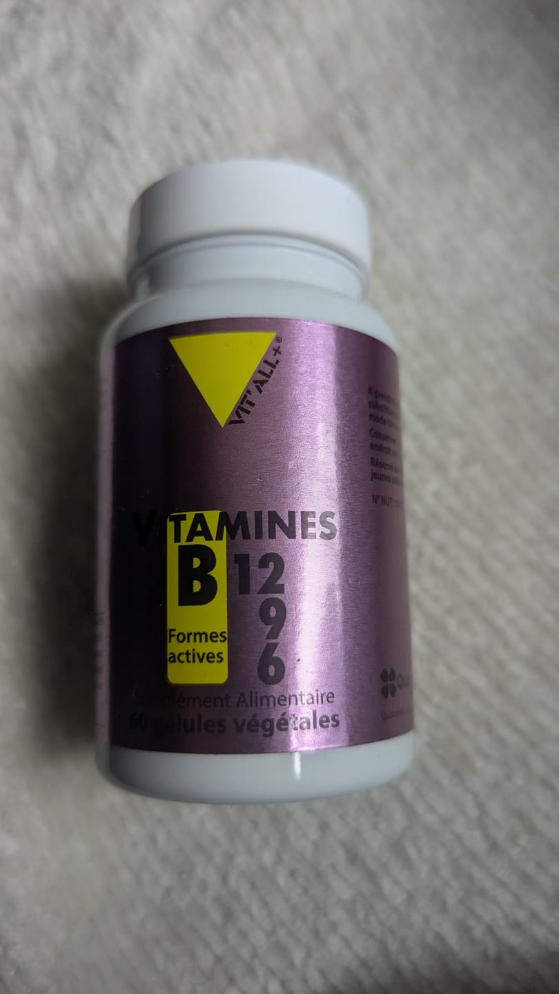 Customer photo review of B12 et B9 formes actives -60 gélules-Vit'all+