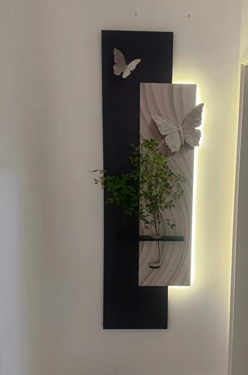 Customer photo review of Modern Art Mural Light