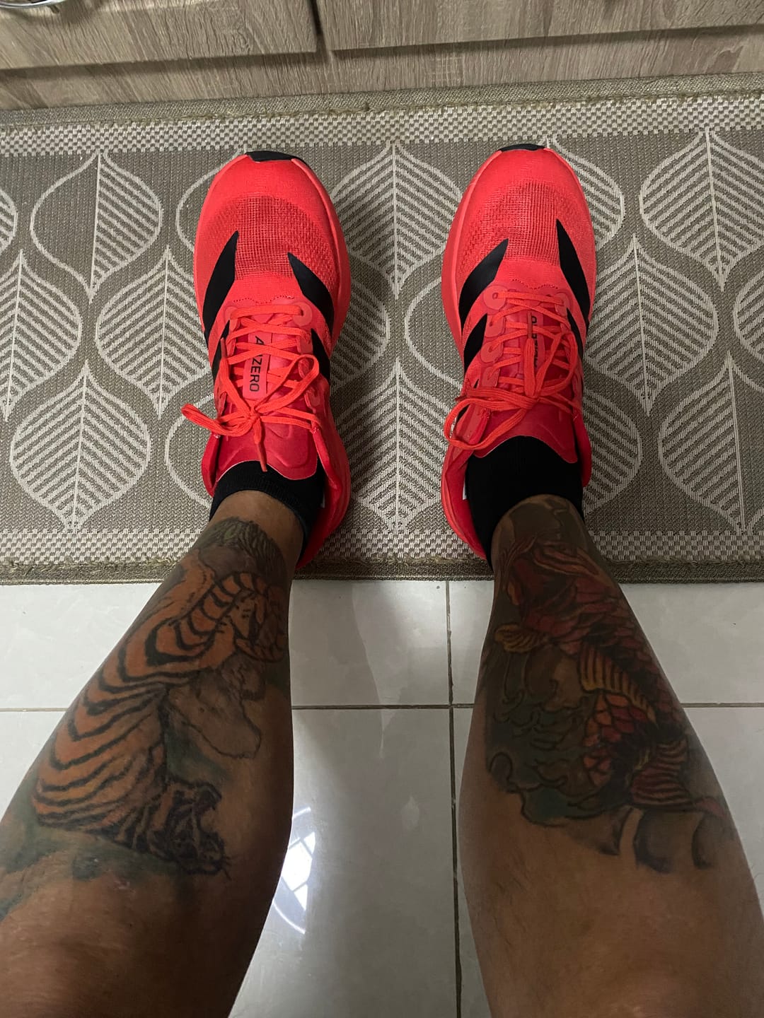 Customer photo review of Adizero Evo SL Pure Ruby - AZR