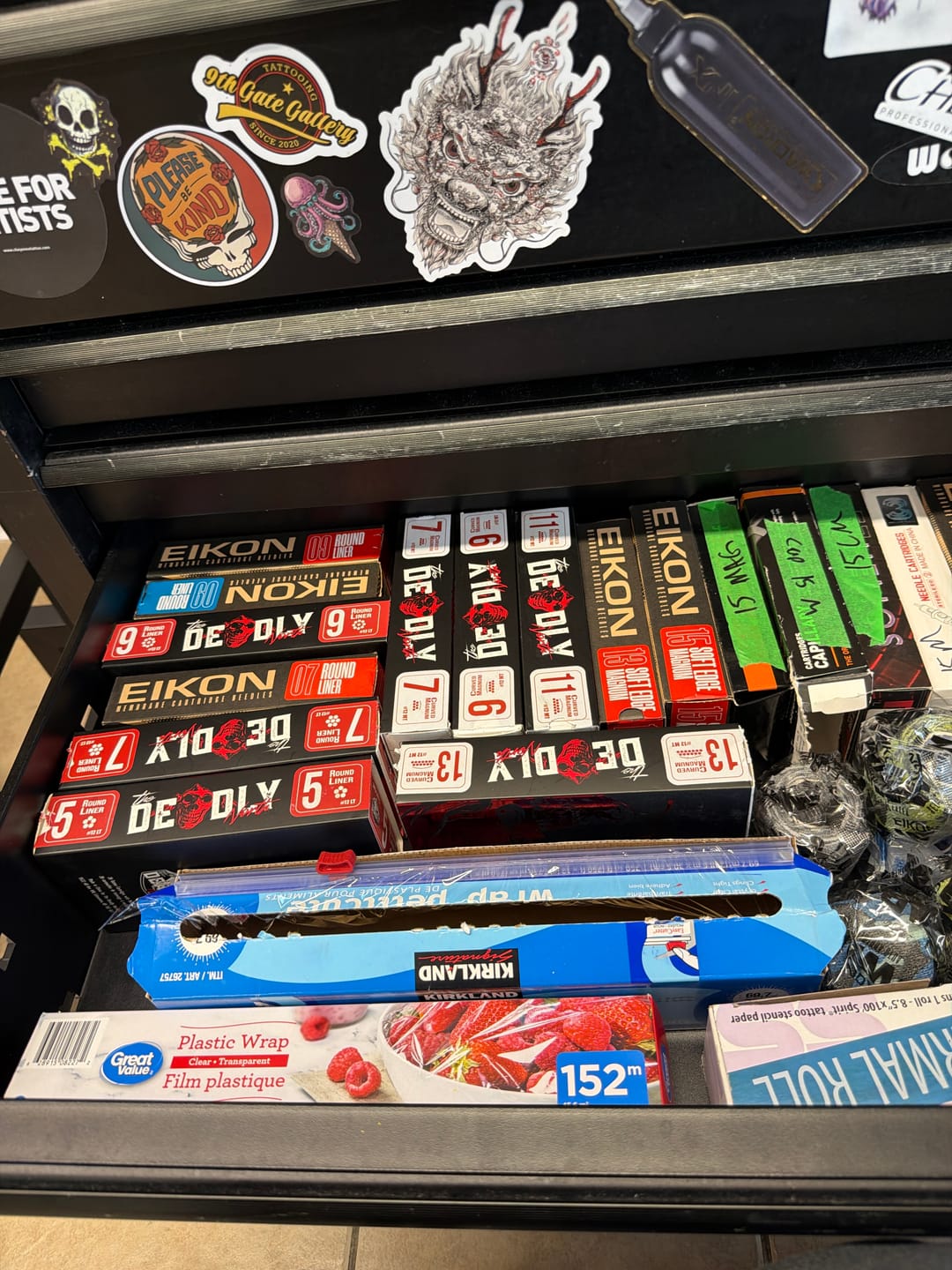 Customer photo review of Tex Cartridges - #12 (.35mm) Curved Magnums Medium Taper