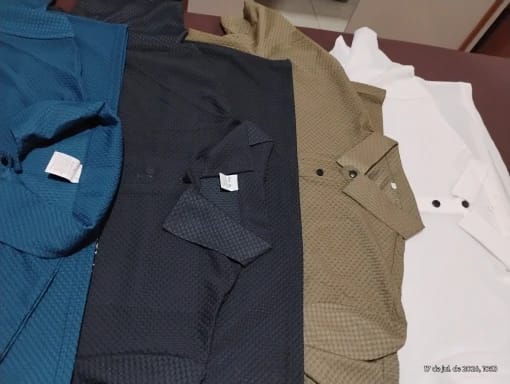 Customer photo review of Le Polo Essentiel, élastique et respirant