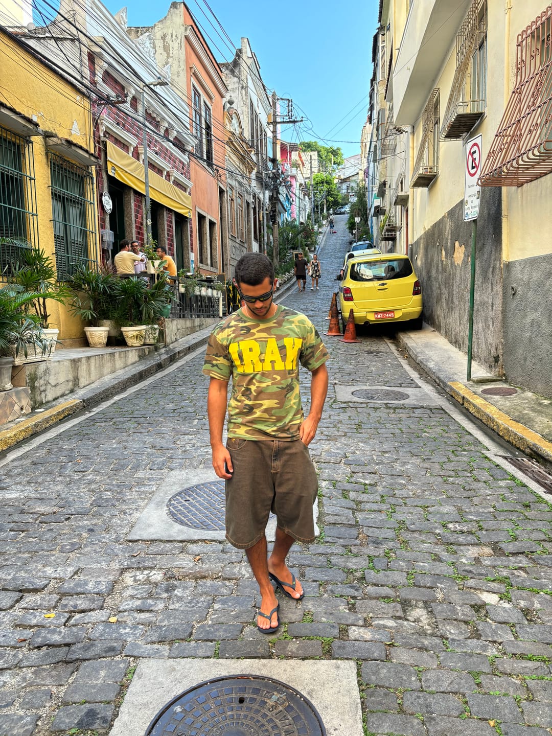 Customer photo review of CAPOEIRA SHORTS - CAFÉ