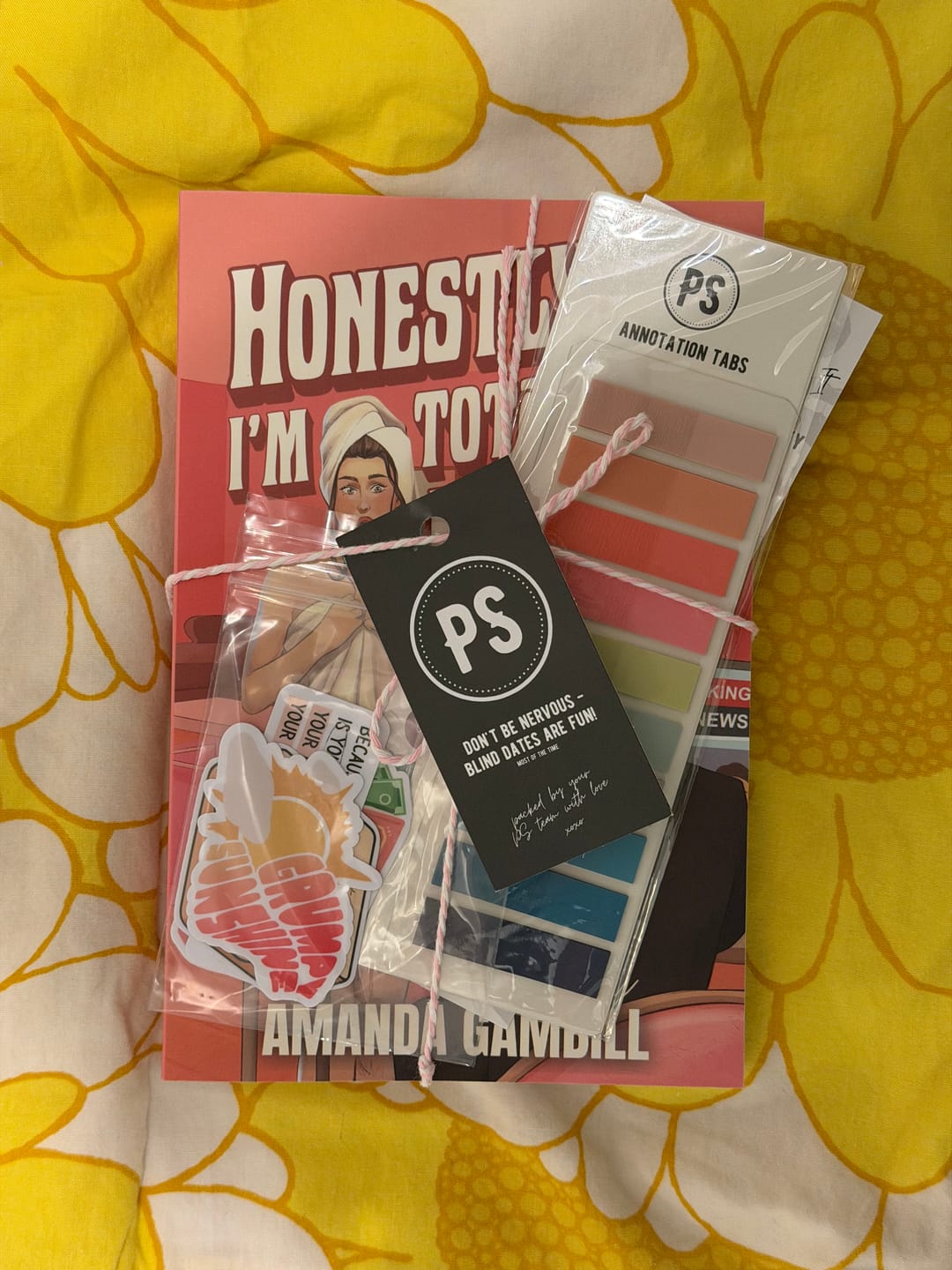 Customer photo review of good girl book club subscription