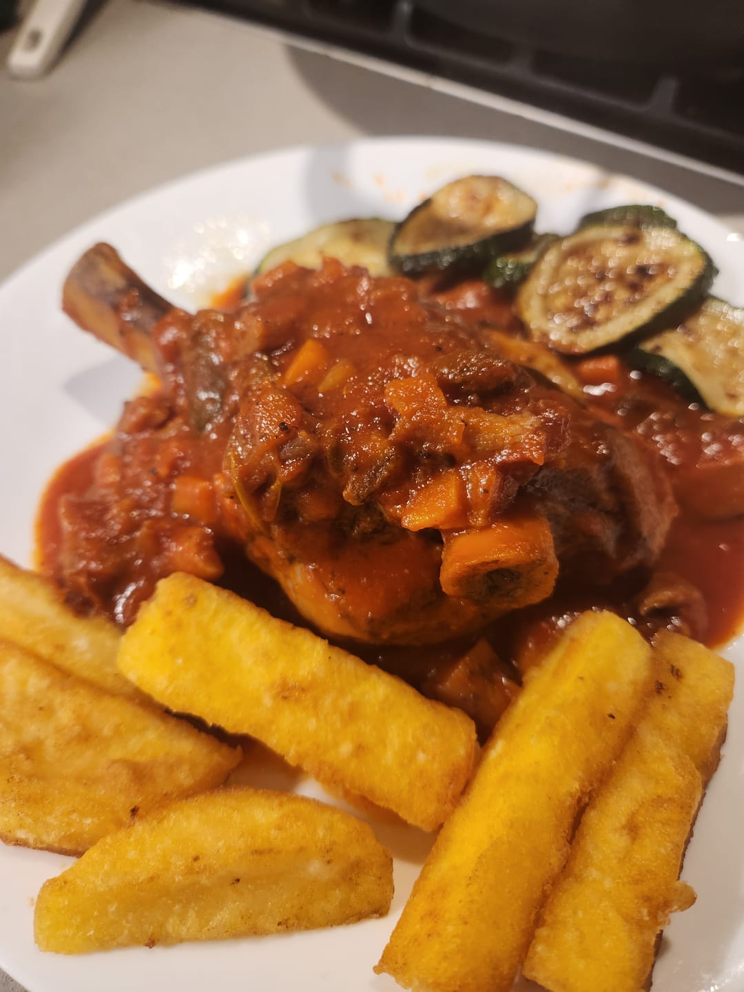 Customer photo review of Jumbo Lamb Sausage