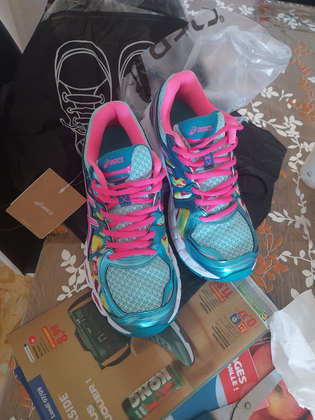 Customer photo review of GEL NIMBUS 16 - TROPIC