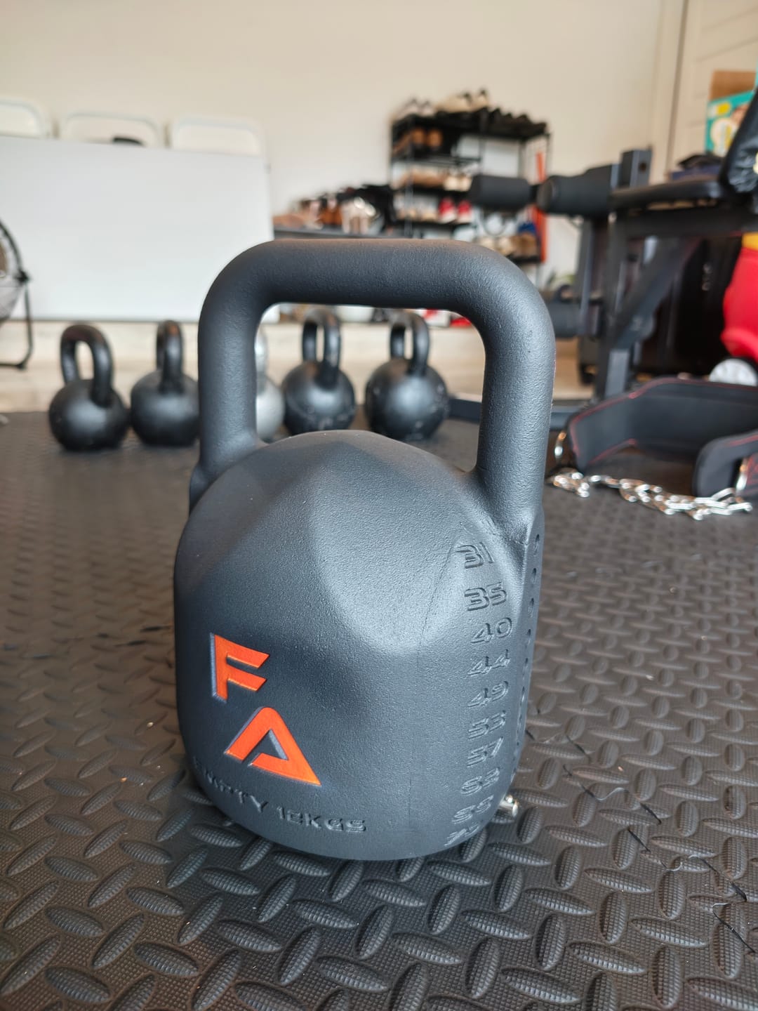 Customer photo review of FA Adjustable Kettlebell