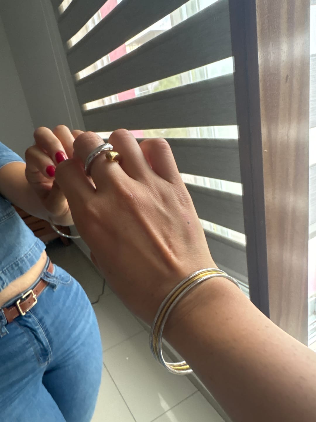 Customer photo review of Brazalete Triple Combinada