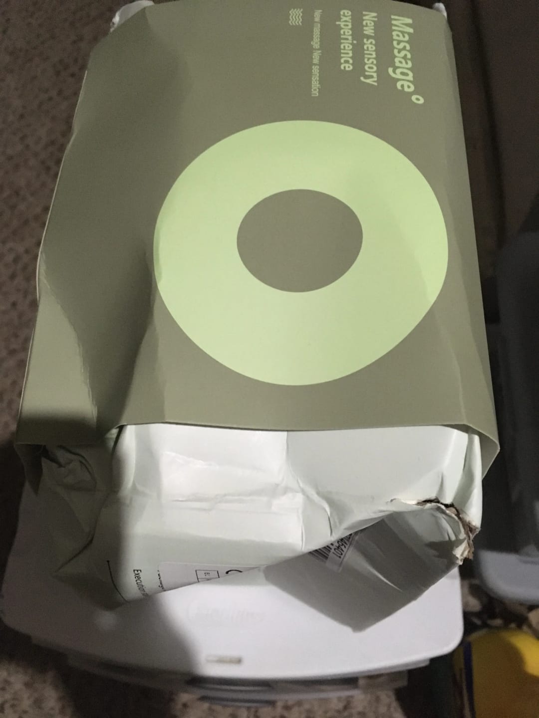 Customer photo review of LoosenMe Heated Neck & Shoulder Massager