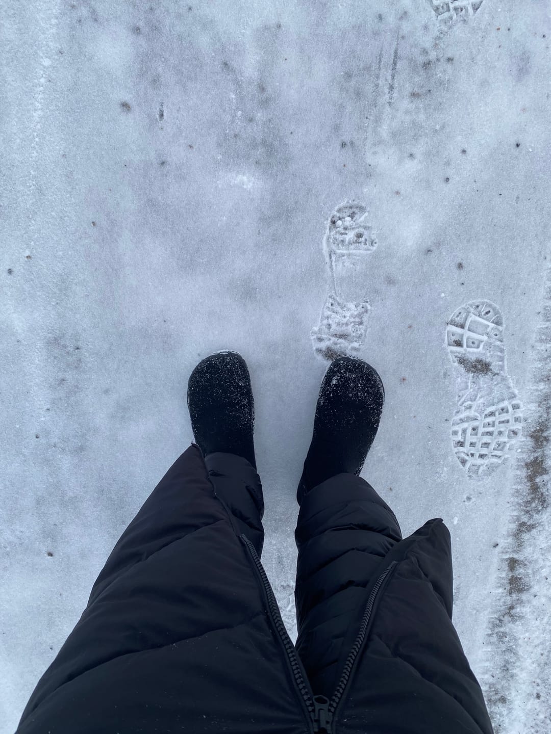 Customer photo review of Vaistoa Sulo | Winter Barefoot Chelsea Boots