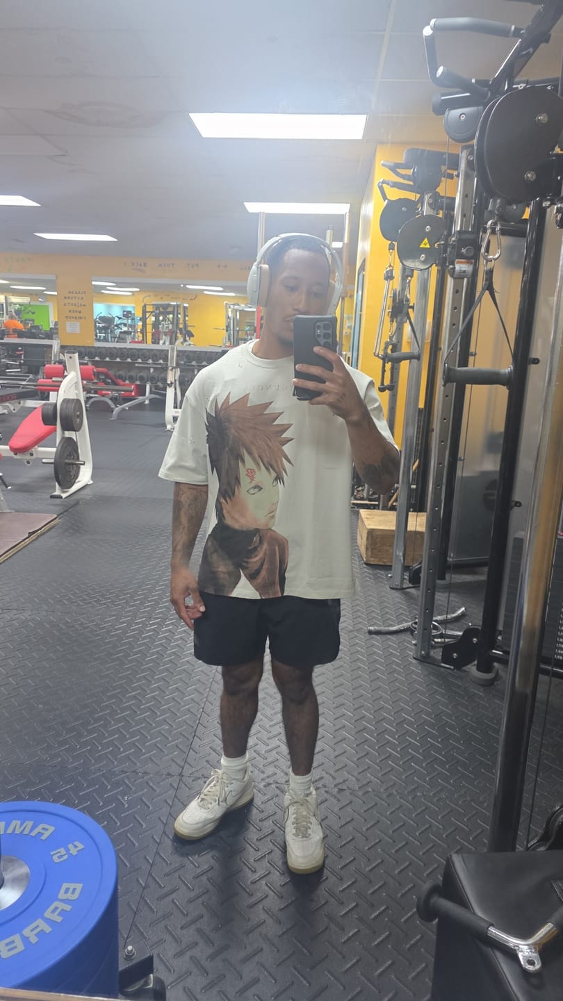 Customer photo review of 4318 - Naruto Distressed Tees