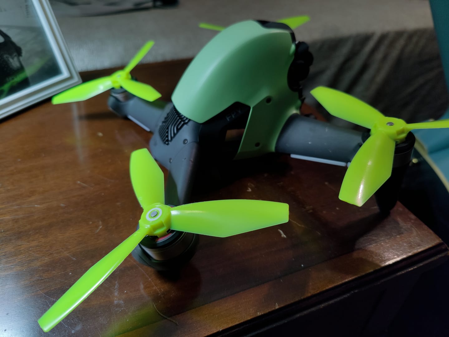 Customer photo review of DJI FPV Ludicrous Upgrade Propeller Set x4 Electric