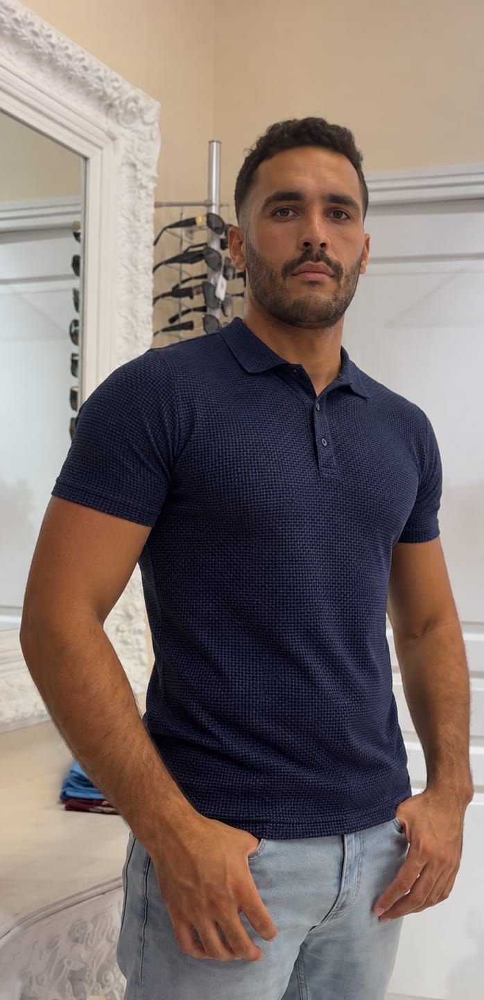 Customer photo review of Le Polo Essentiel, élastique et respirant