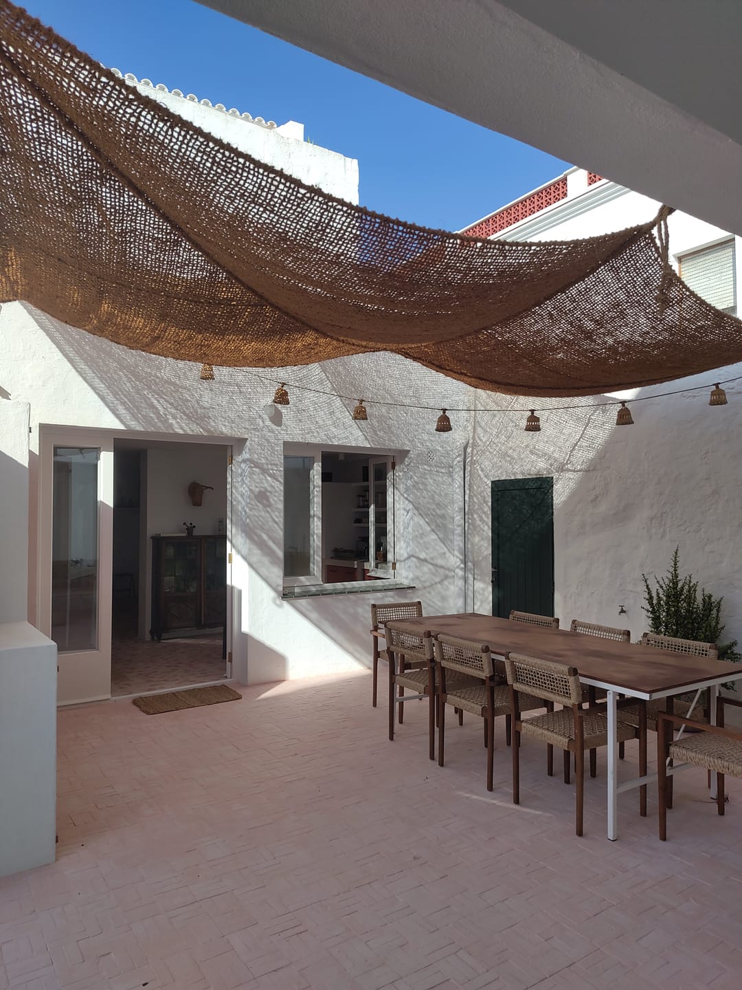 Customer photo review of Toldo fibra de coco