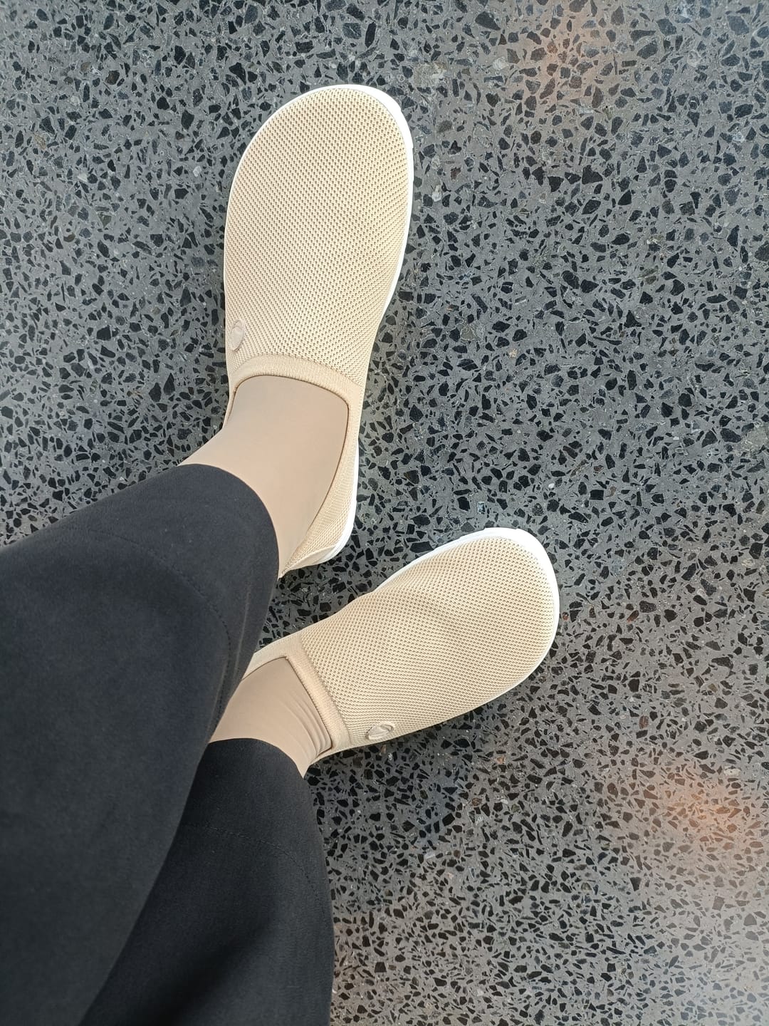 Customer photo review of Vaistoa Lempeä 2 | Knitted Barefoot Slip-ons