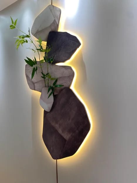 Customer photo review of Healing Porch Mural Lamp