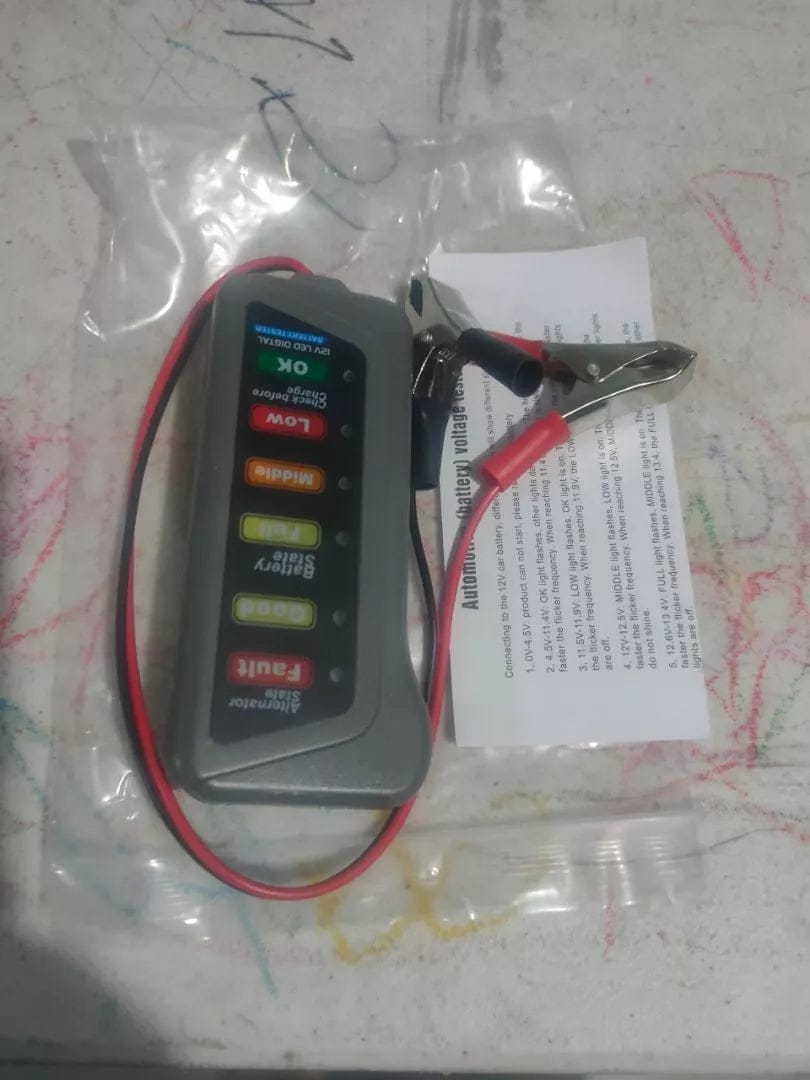 Customer photo review of ReSense® 12V Smart Vehicle Battery Tester