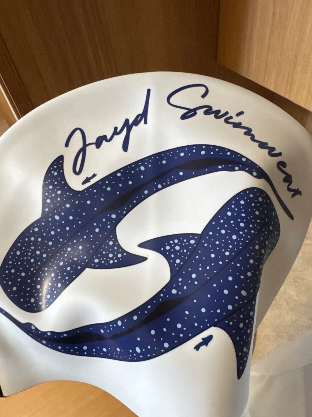 Customer photo review of JAYD Swim Cap - Magic