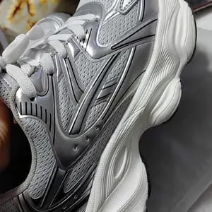 Customer photo review of Women's Metallic Mesh Steel Toe Safety Work Sneaker(2 Colors)