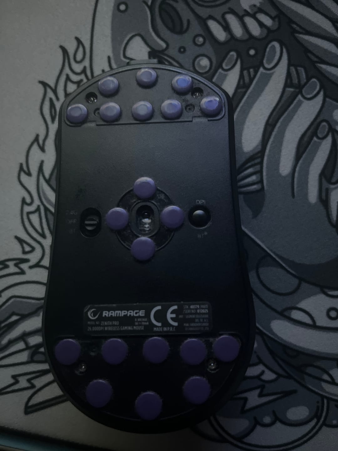 Customer photo review of Air Dots Hoverpad V3 Mouse Skate