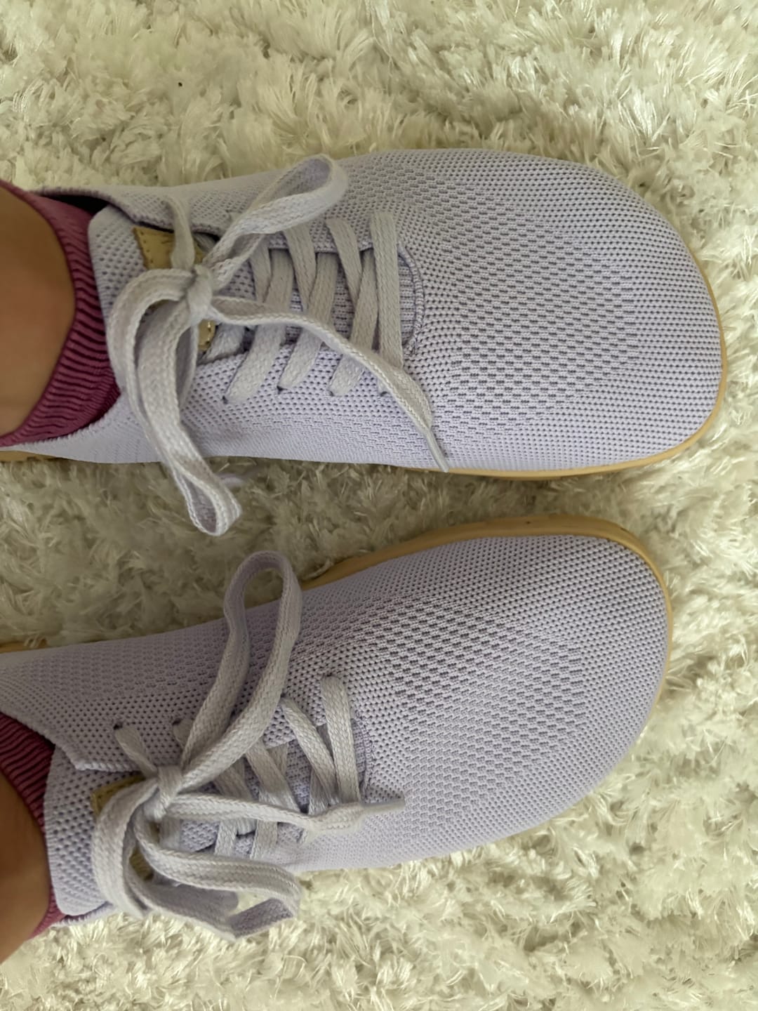 Customer photo review of Vaistoa Iloa | Knitted Barefoot Sneakers