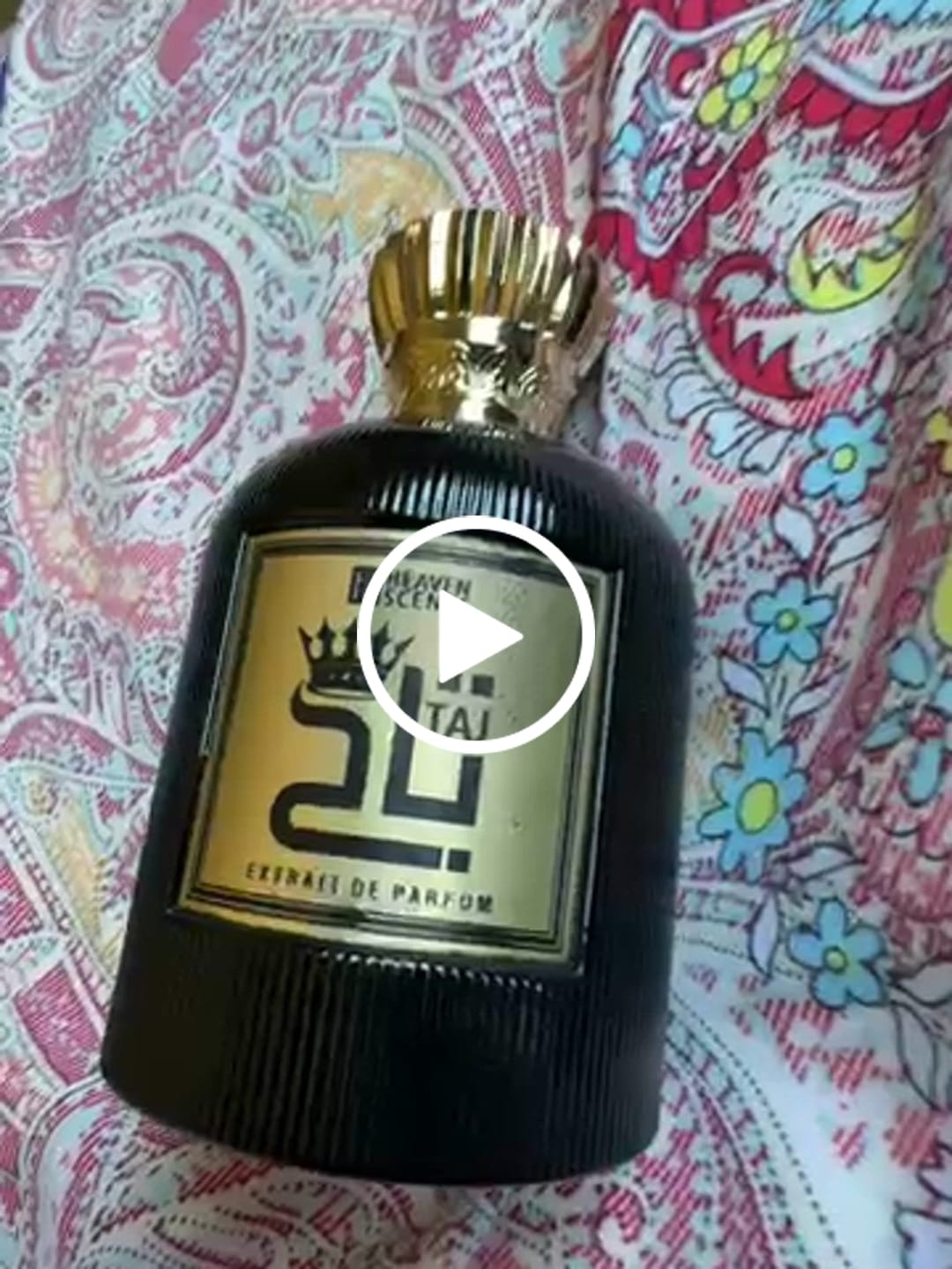 Customer video review of Taj Perfume 100ml