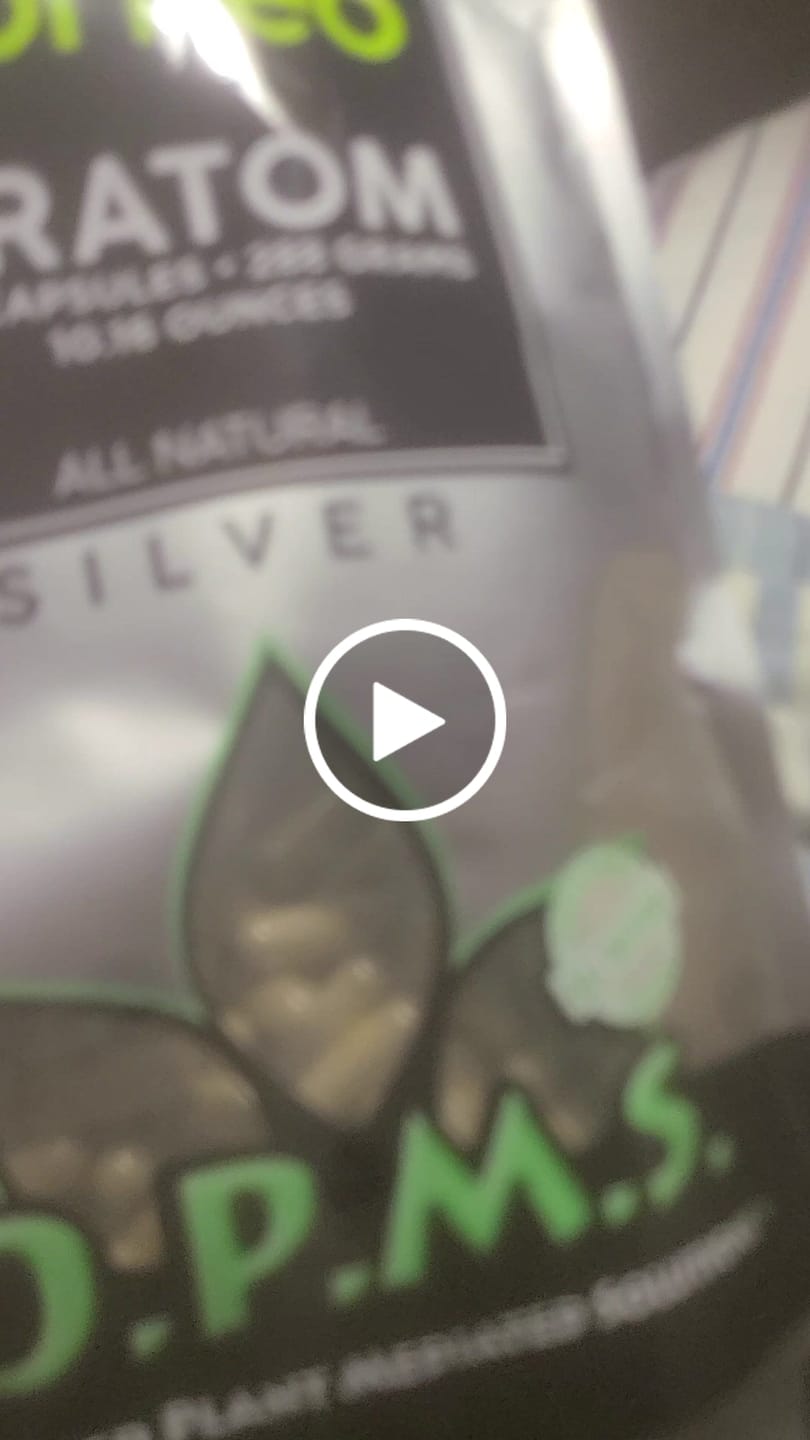 Customer video review of OPMS Silver Super Green Borneo Kratom Capsules