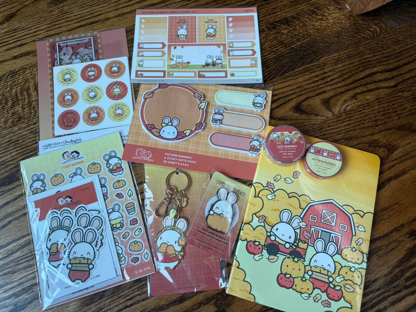 Customer photo review of Autumn Bunnies Box Set