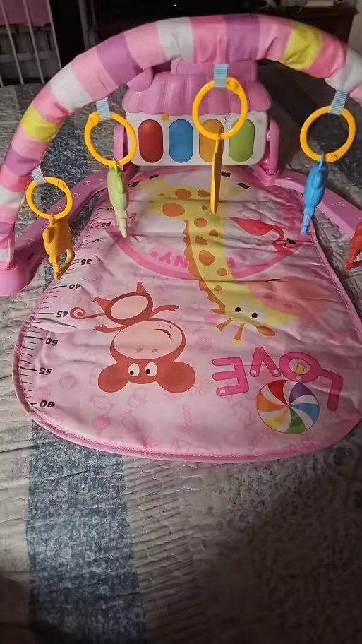 Customer photo review of Babygym mit Klaviermatte SoundSteps | Musikmatte Motorik Entwicklung Krabbeldecke