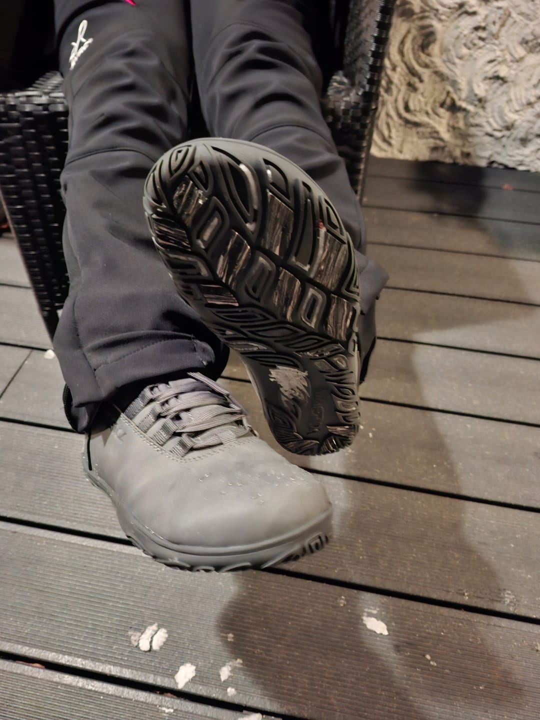 Customer photo review of Vaistoa Uoma 3 | Winter Barefoot Trekking Boots