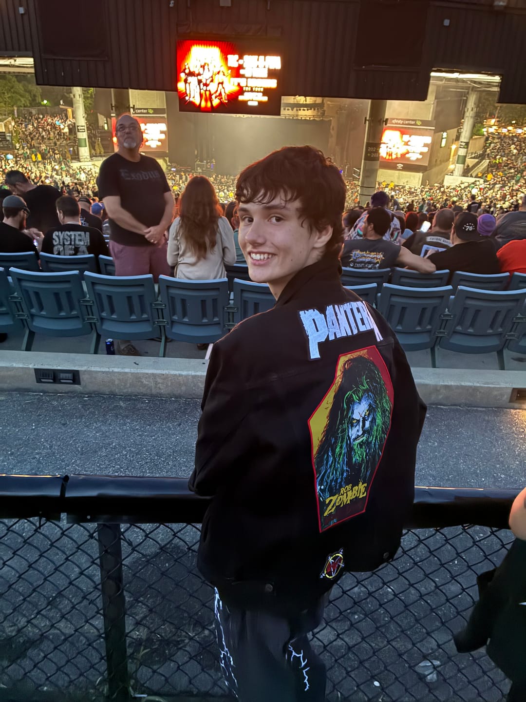Customer photo review of Rob Zombie - Hellbilly Deluxe - Backpatch