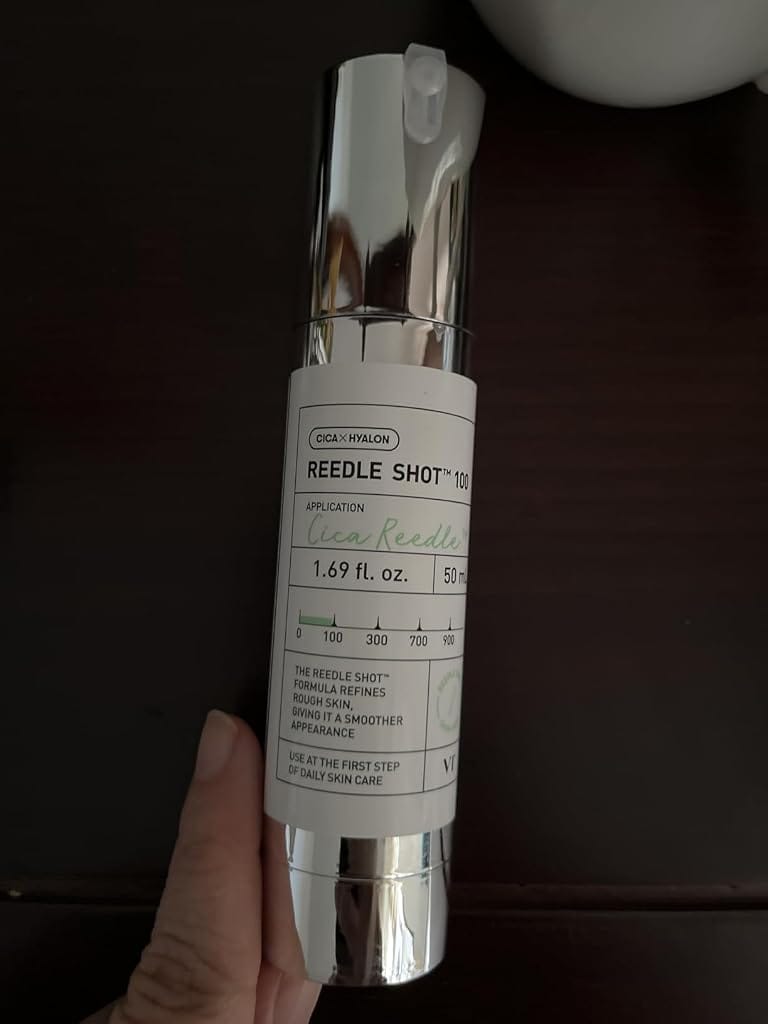 Customer photo review of VT COSMETICS CICA Reedle Shot 300