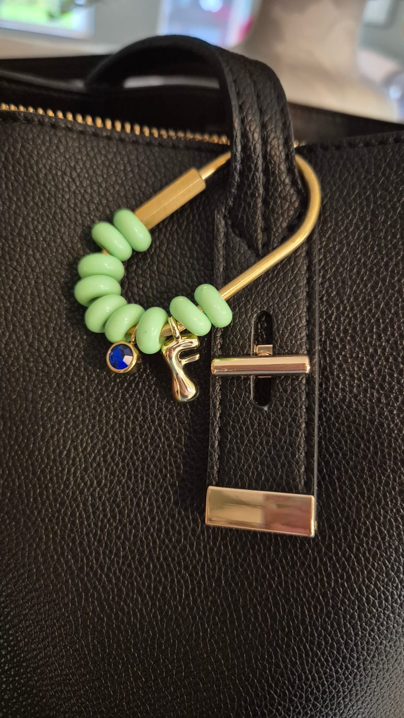 Customer photo review of The Signature Bag Charm