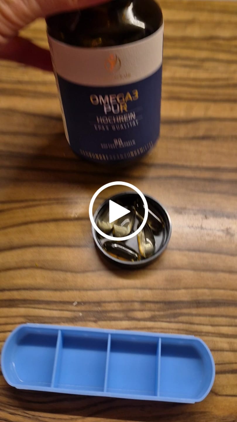 Customer video review of Omega 3 PUR Kapseln