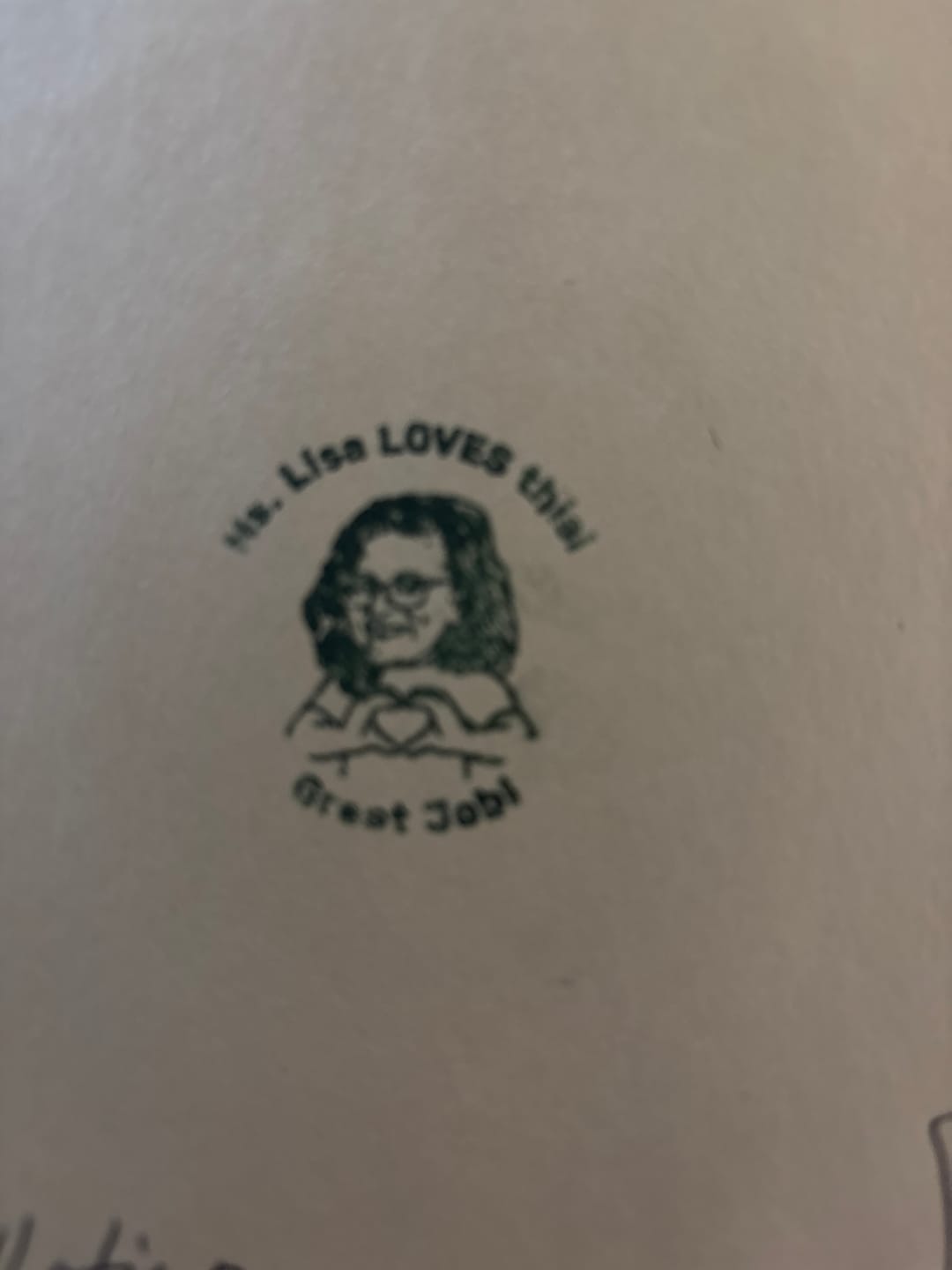 Customer photo review of Face Stamp﹘ Wood Stamp﹘US