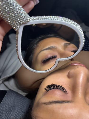 Customer photo review of VEYESINC Cashmere Lashes - 0.05MM