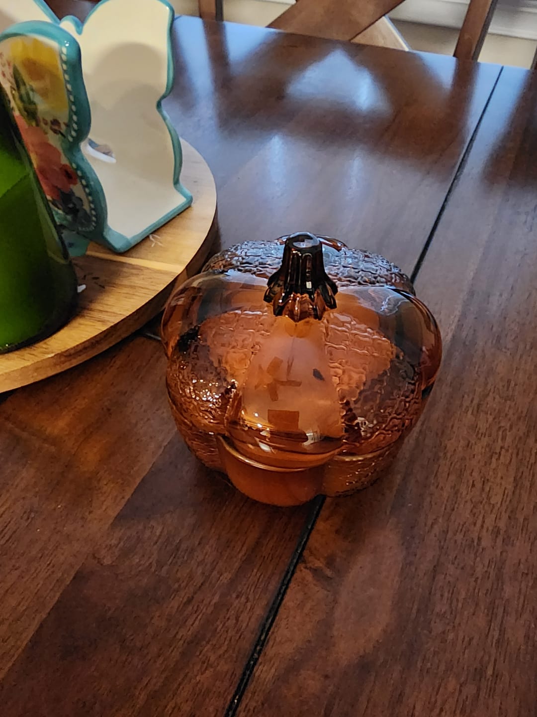 Customer photo review of Heirloom Pumpkin Candle