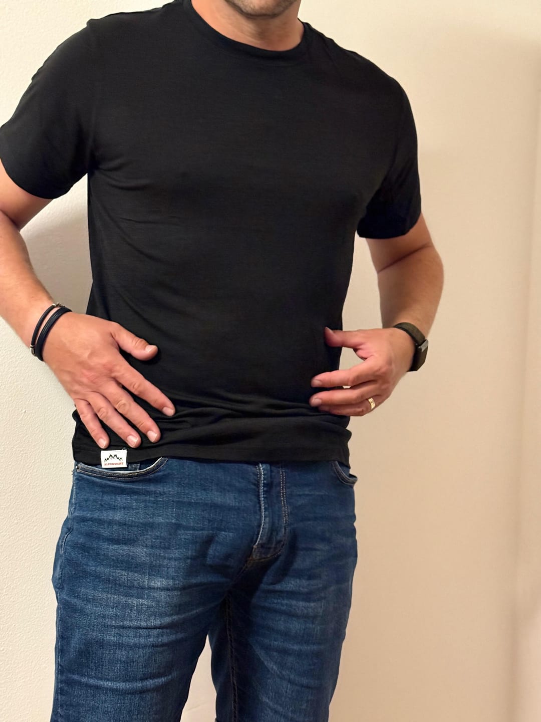 Customer photo review of Merino Shirt Herren