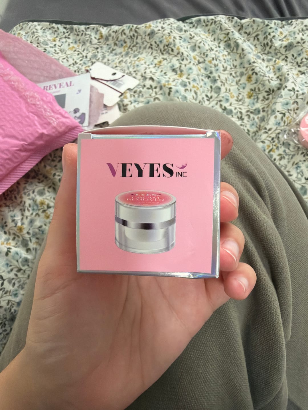 Customer photo review of Lash Remover | Peach