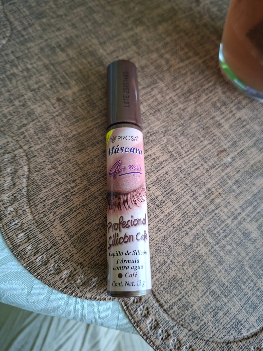 Customer photo review of Máscara PROFESIONAL SILICON CAFÉ