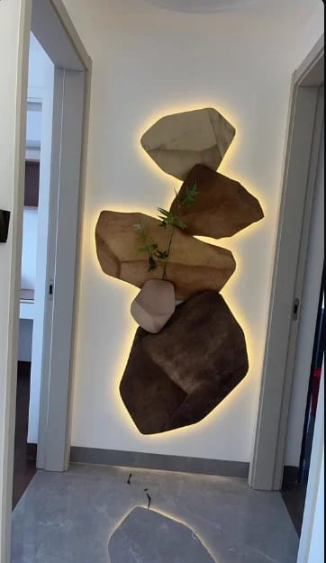 Customer photo review of Healing Porch Mural Lamp