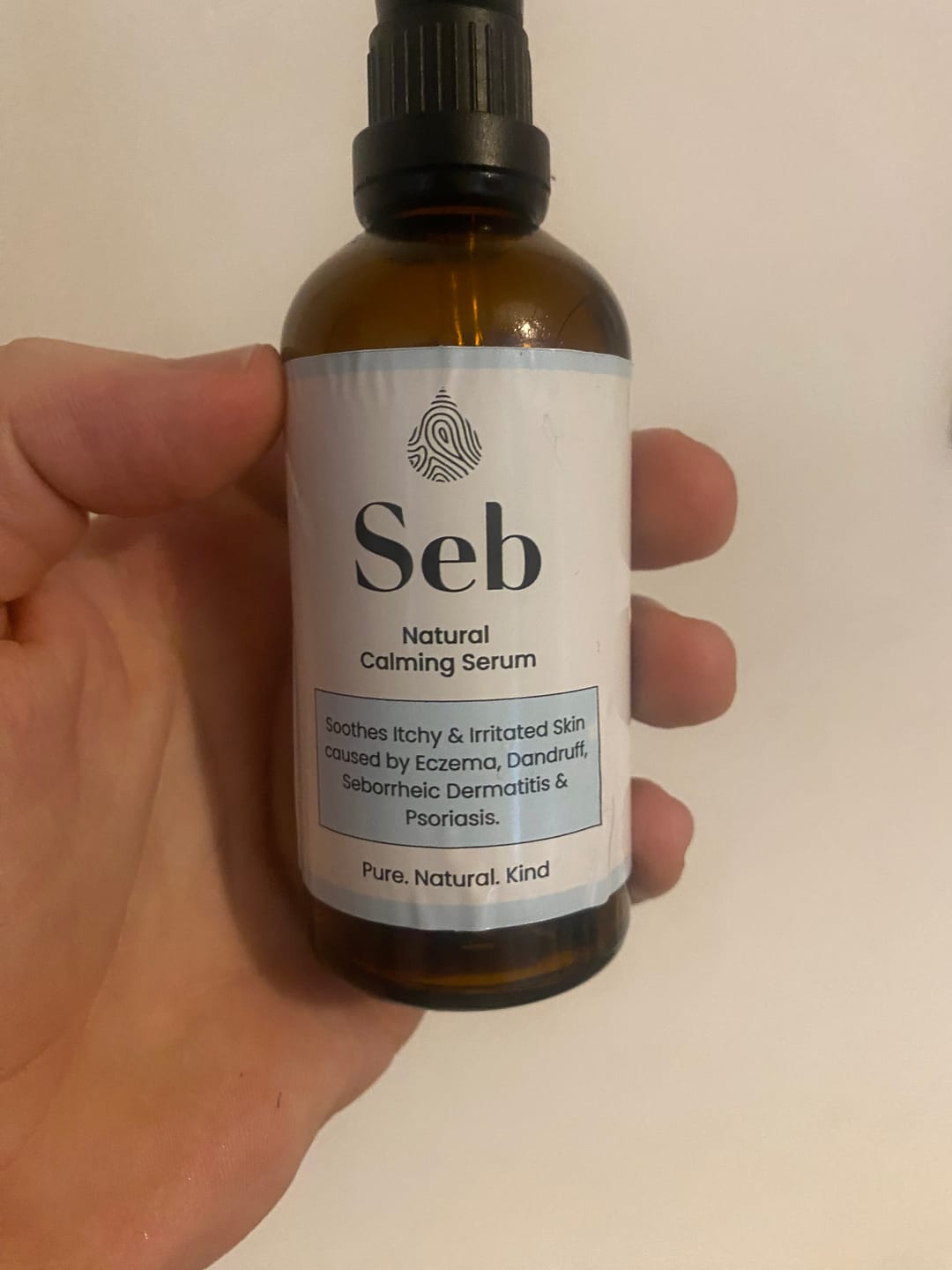 Customer photo review of Seb Natural Calming Serum