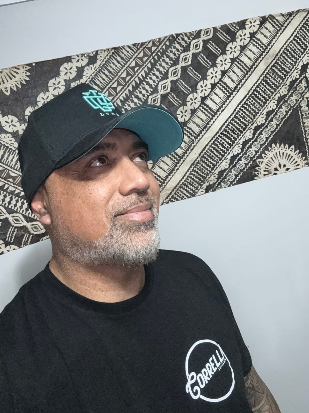 Customer photo review of Deep Fit LVCO Midnight Mint A-Frame Snapback