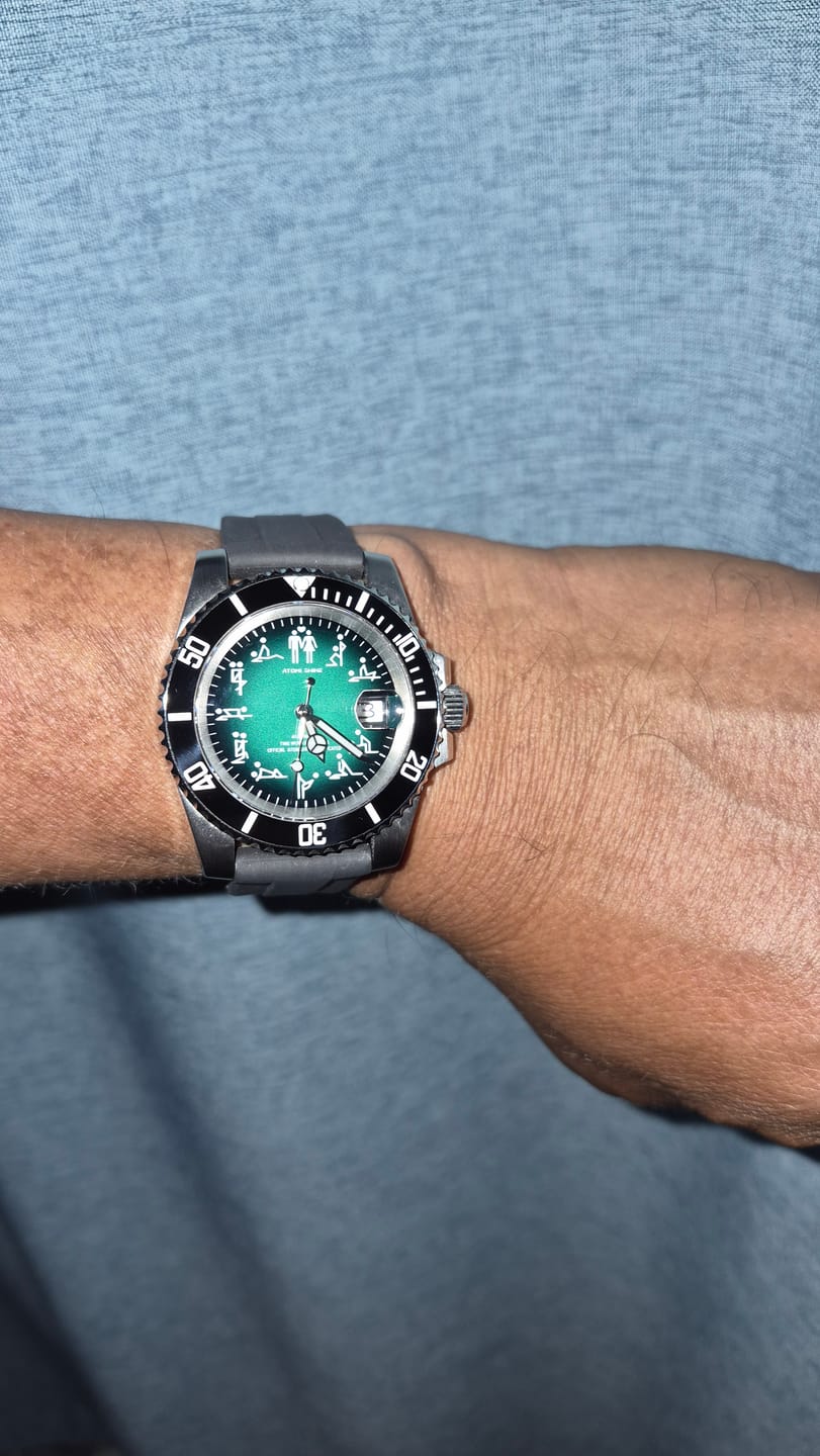 Kundenfoto-Bewertung der HYDROCORE FLUORO WATCH