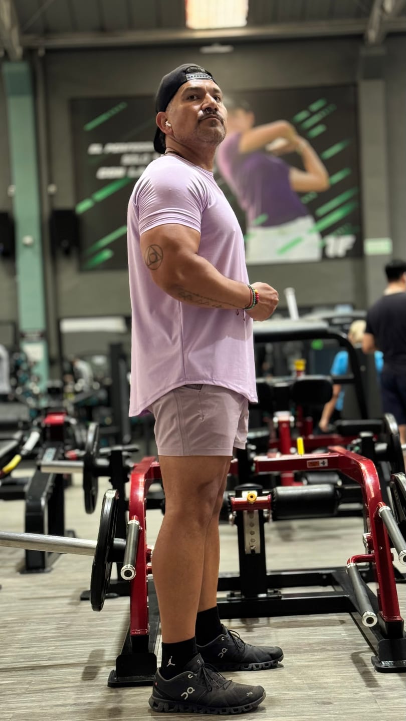 Customer photo review of Training Sport Tee Icon - Lavender