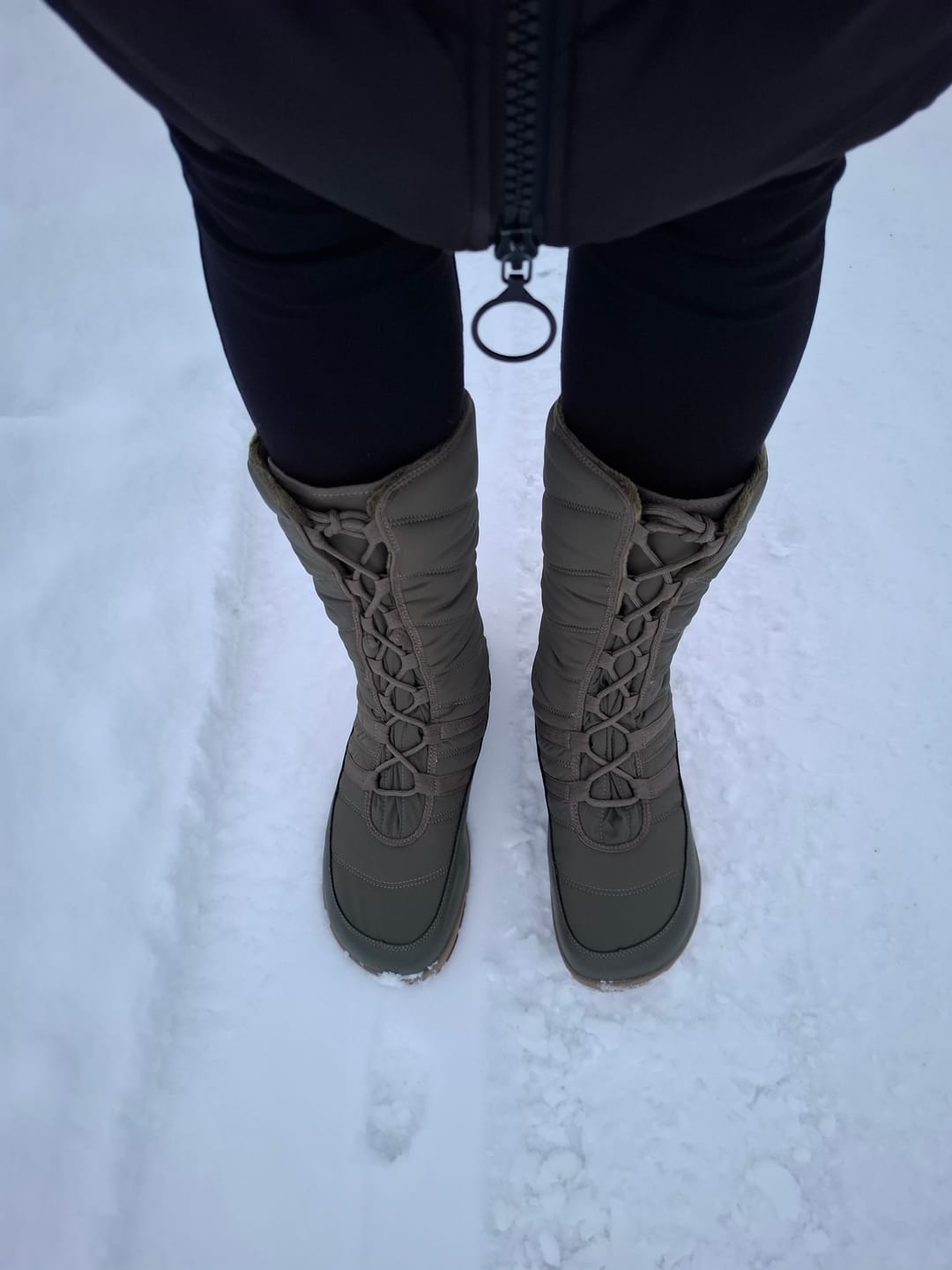 Customer photo review of Vaistoa Hanki 2 | Barefoot Winter Boots