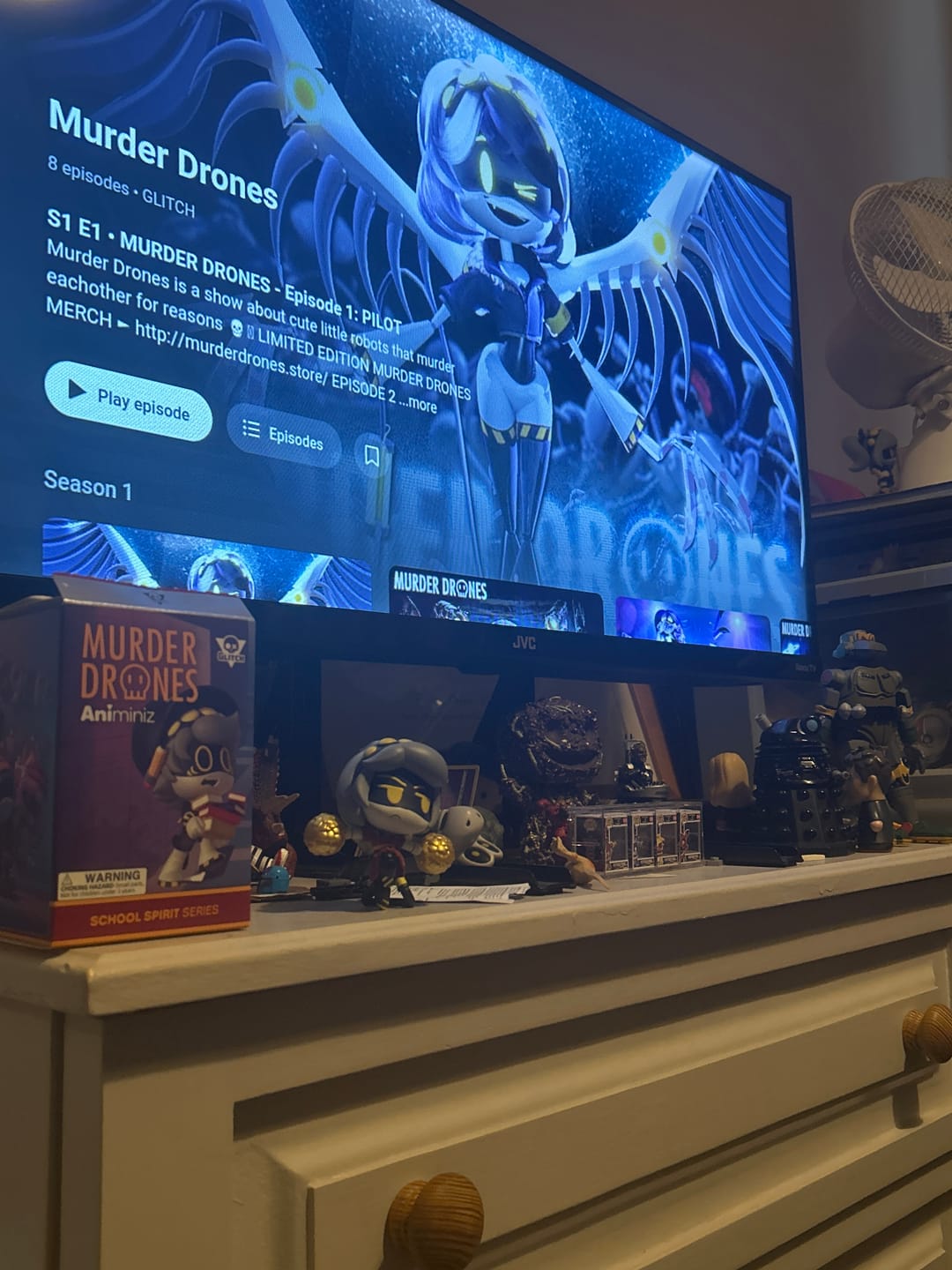 Customer photo review of Murder Drones Animiniz: School Spirit Series Blindbox